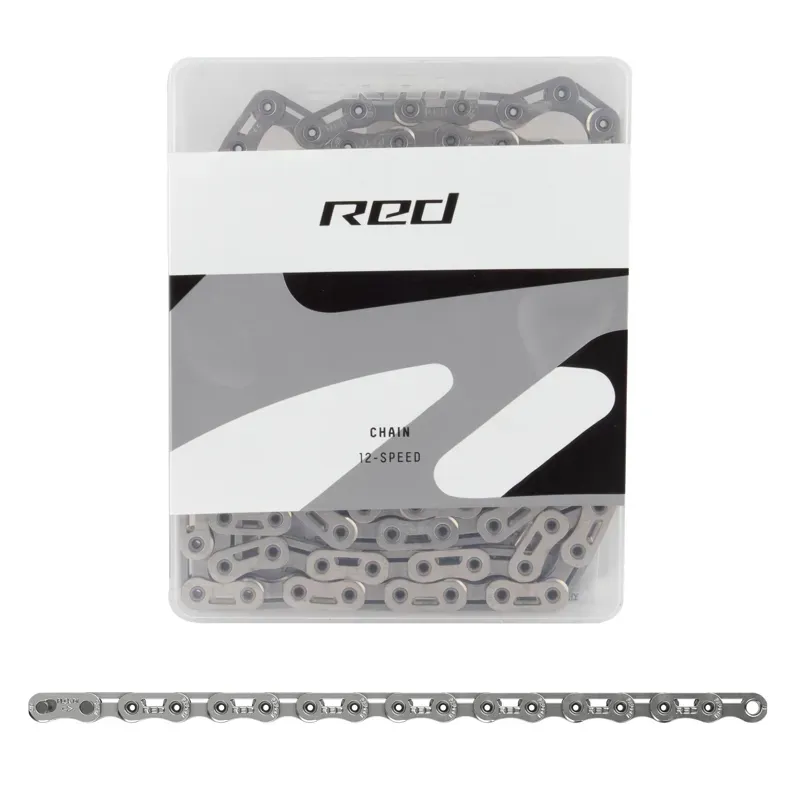 SRAM Chain Red E1 Flattop W/Powerlock 12 Speed: SILVER 1