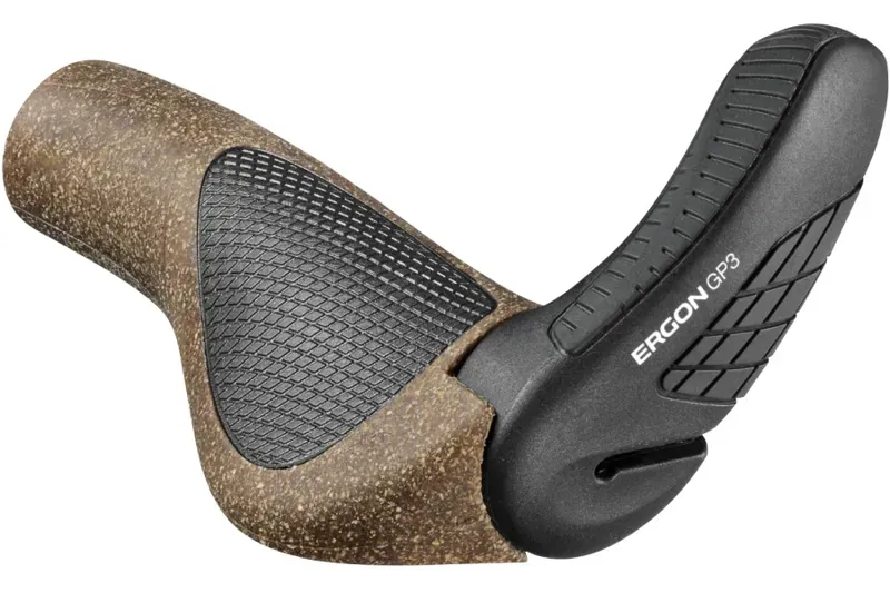 Ergon GP3 Biokork Grips in Brown