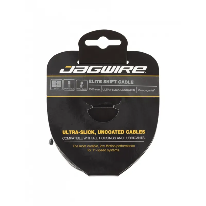 Elite Shift Cable - Polished Ultra-Slick Stainless - Campag Silver-1