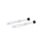 Oxford 60mm Tubeless Alloy Valve in Silver