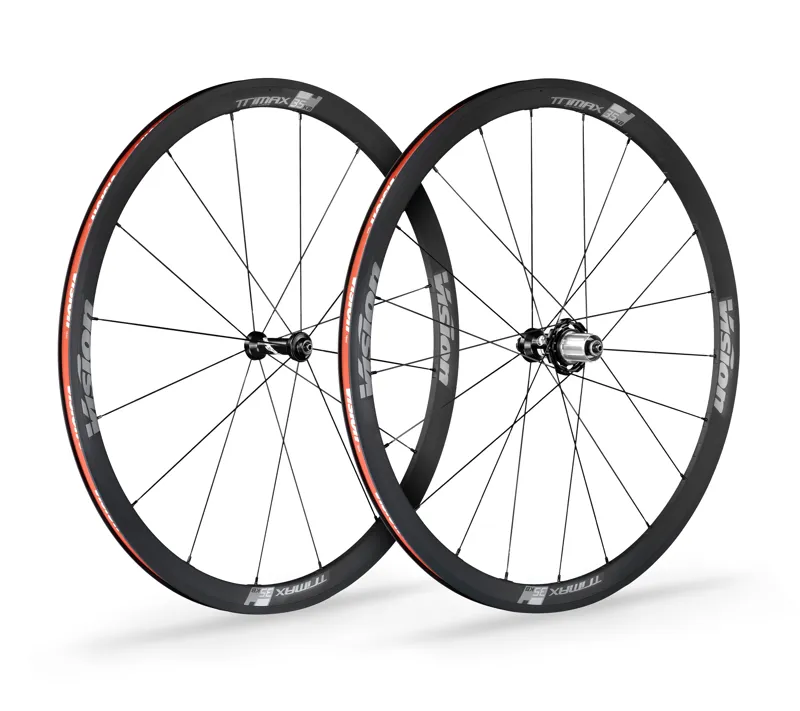 Vision TriMax 35 KB Keronite Coated Road Wheelset Shimano 11