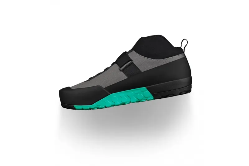 Fizik Gravita Tensor Flat MTB Shoes in Grey/Aqua-1