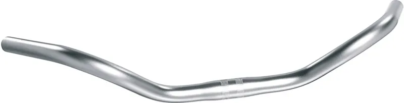 Ergotec 550mm 25.4mm Stuttgarter Bugel Alloy Handlebars in Silver