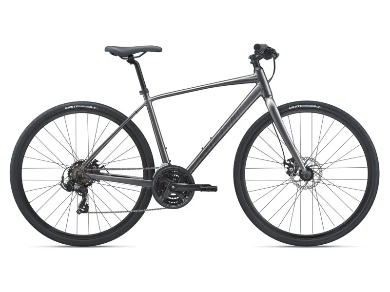2021 Giant Escape 3 Disc Hybrid Bike in Silver