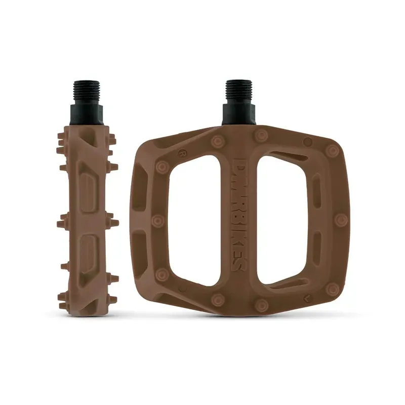 DMR - Plastic Pedal - Cro-Mo Axle - Earth Brown v6