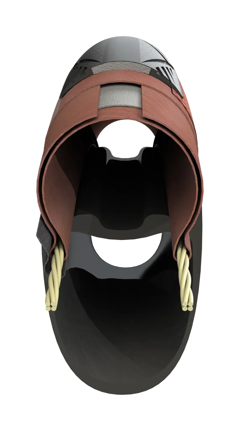 Hutchinson Blackbird All Season Hookless Road Tyre Black 700 x-5