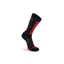 M2o Ride Fast Crew Plus Compression Socks in Black/Red