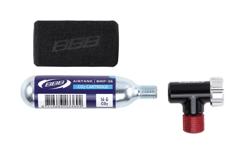 BBB CO2 EasyAir Pump w/1x Cartridge in Black