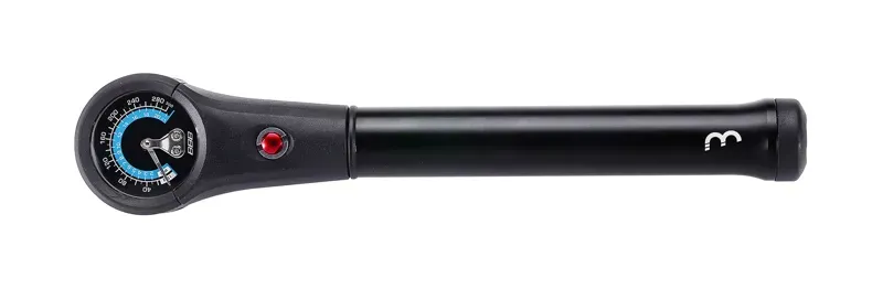 BBB DualPressure Tyre and Shock Combi Pump in Black