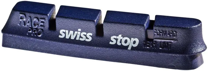 SwissStop RacePro Campagnolo Rim Brake Inserts BXP Cmpd. 4-set in Blue