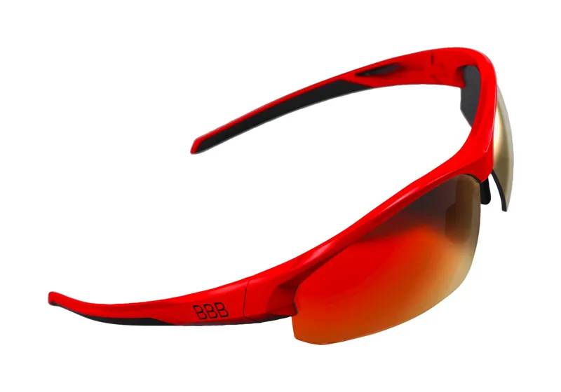 BBB Impress Red Lens Sports Glasses in Red