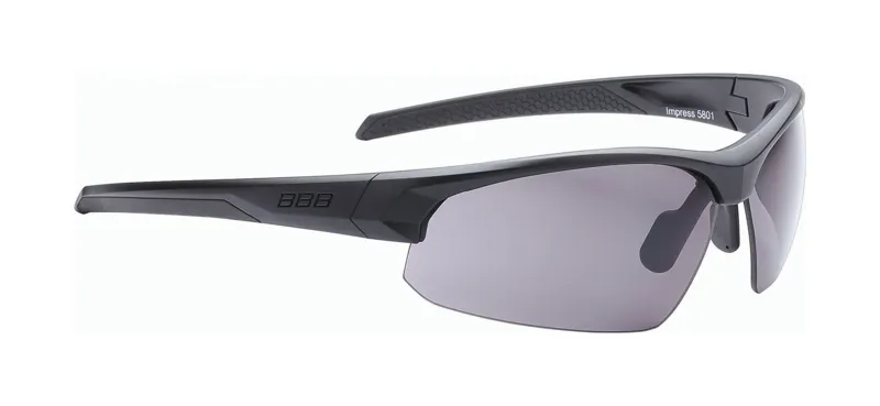 BBB Impress Smoke Lens Sports Glasses in Black
