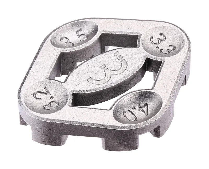 BBB Turner II Spoke Wrench in Silver