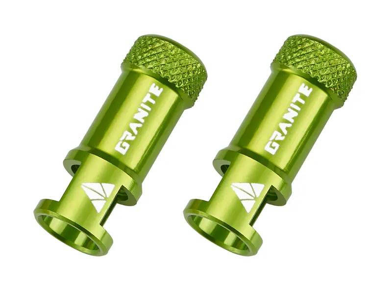 Granite Juicy Nipple Valve Cap And Removal Tool in Green