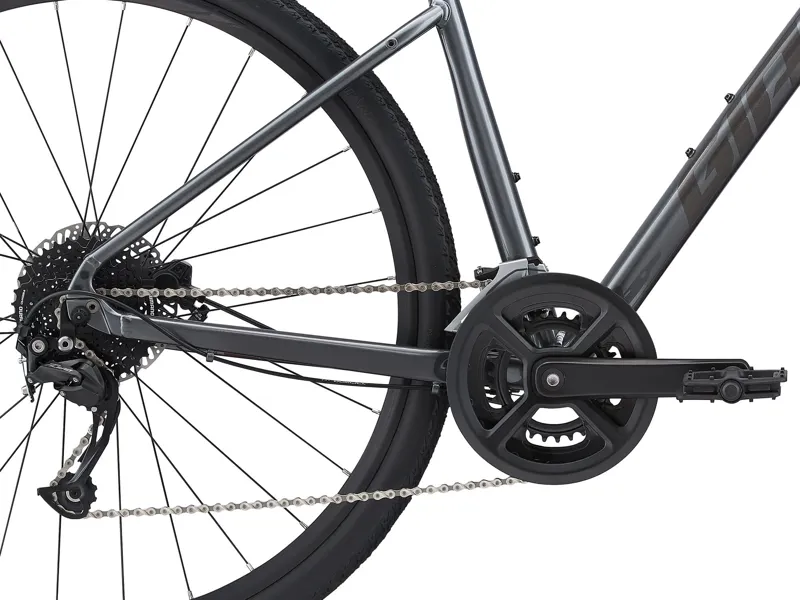 2021 Giant Roam 2 Disc Hybrid Bike in Grey-3