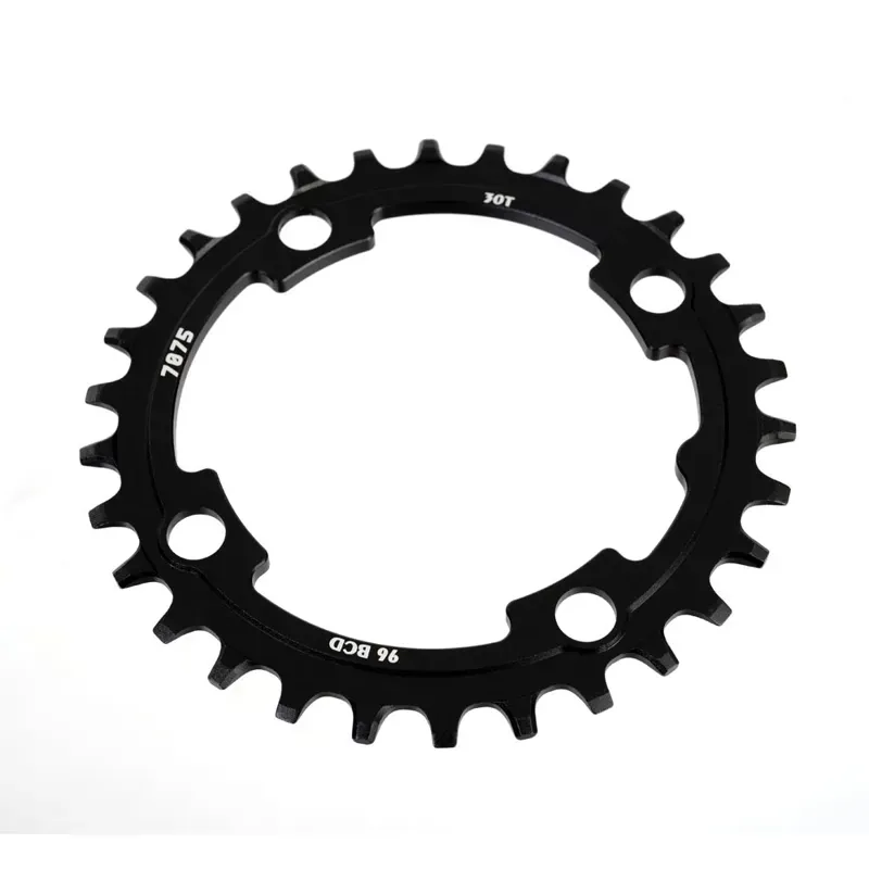 SunRace Narrow-Wide MX00 96 BCD Alloy Chainring In Black