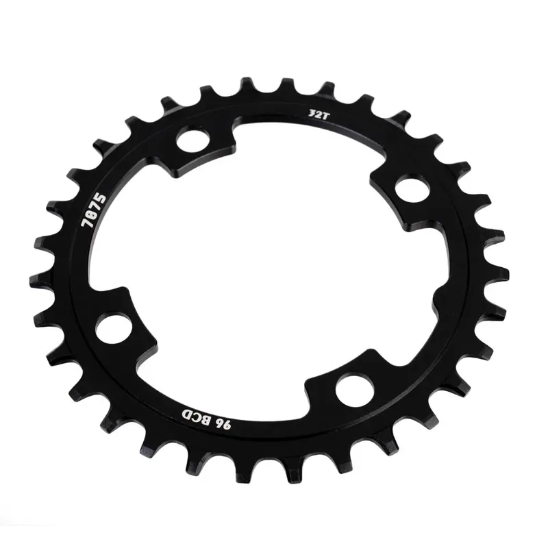 SunRace Narrow-Wide MX00 96 BCD Alloy Chainring In Black-1