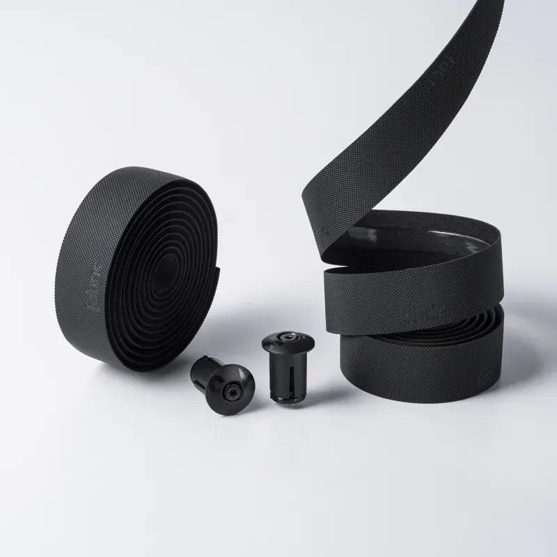 Fabric Knurl Gravel Bar Tape Black-4