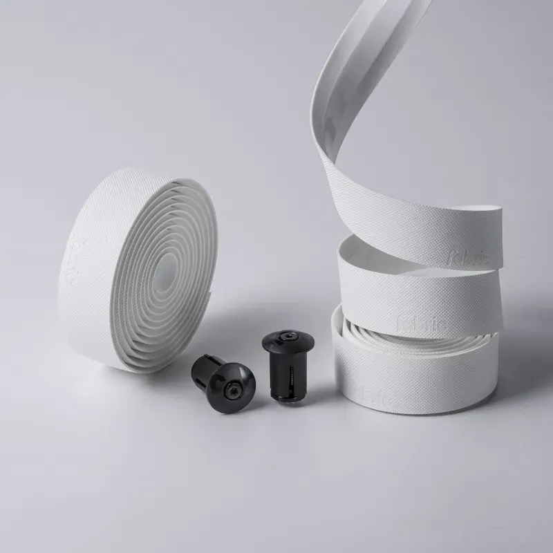 Fabric Knurl Gravel Bar Tape White-4