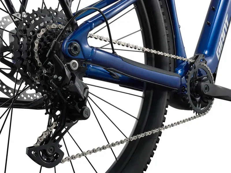 Giant Talon E+ EX eMountain Bike in Metallic Navy-1
