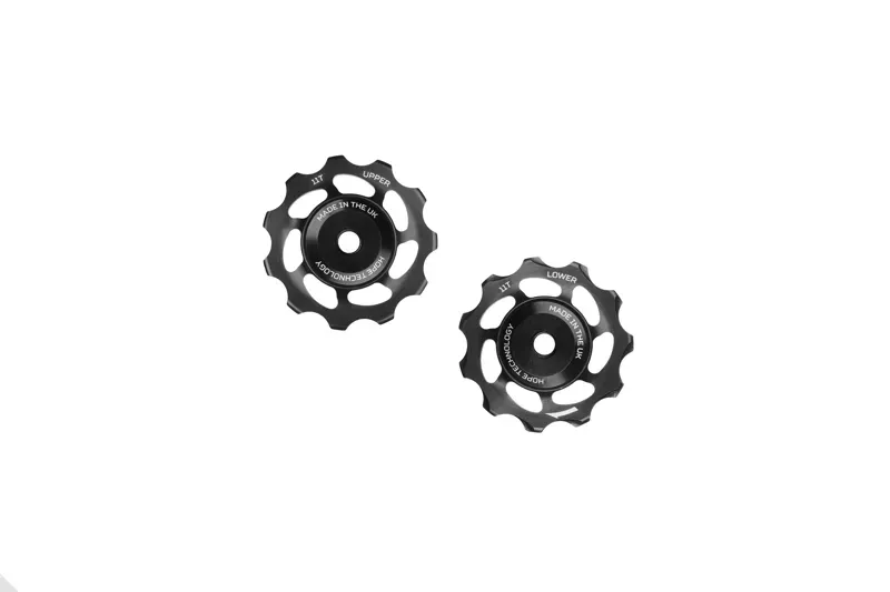 Hope 11 Tooth Jockey Wheel Pair in Black 