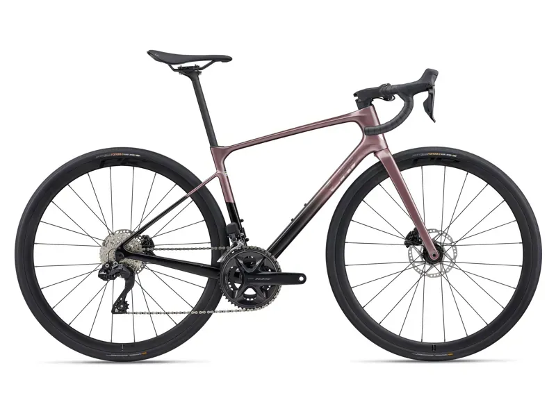 Liv Avail Advanced 1 Road Bike in Iron Rouge/Carbon/Chrome
