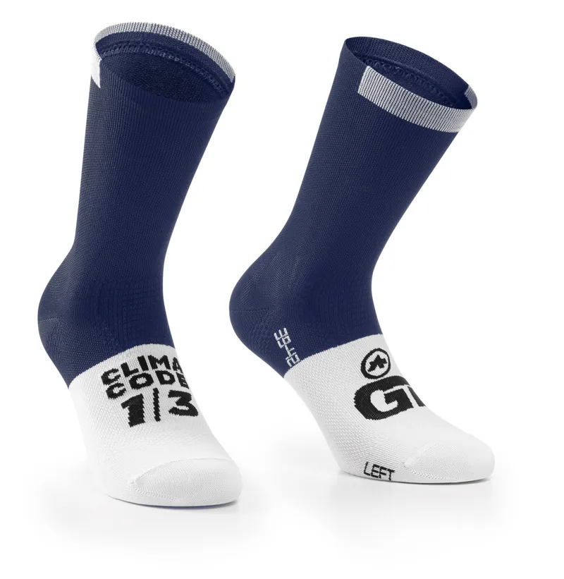 Assos GT Socks C2 Genesi Blue