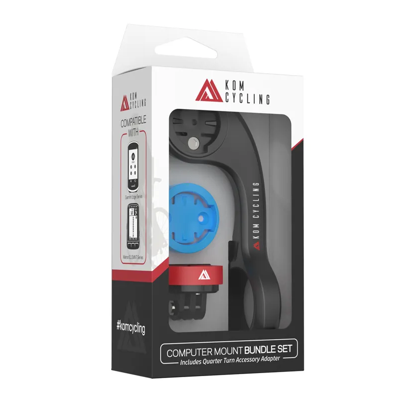 KOM Universal Garmin/Wahoo + GoPro Bundle In Black
