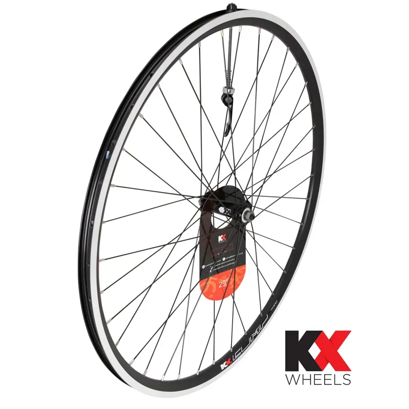 KX MTB 29er Doublewall Q/R Wheel Rim Brake In front BLACK 29