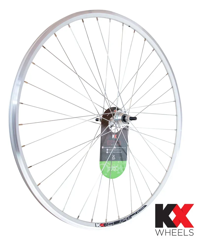 KX Eco FXD Fixie Wheel In rear SILVER