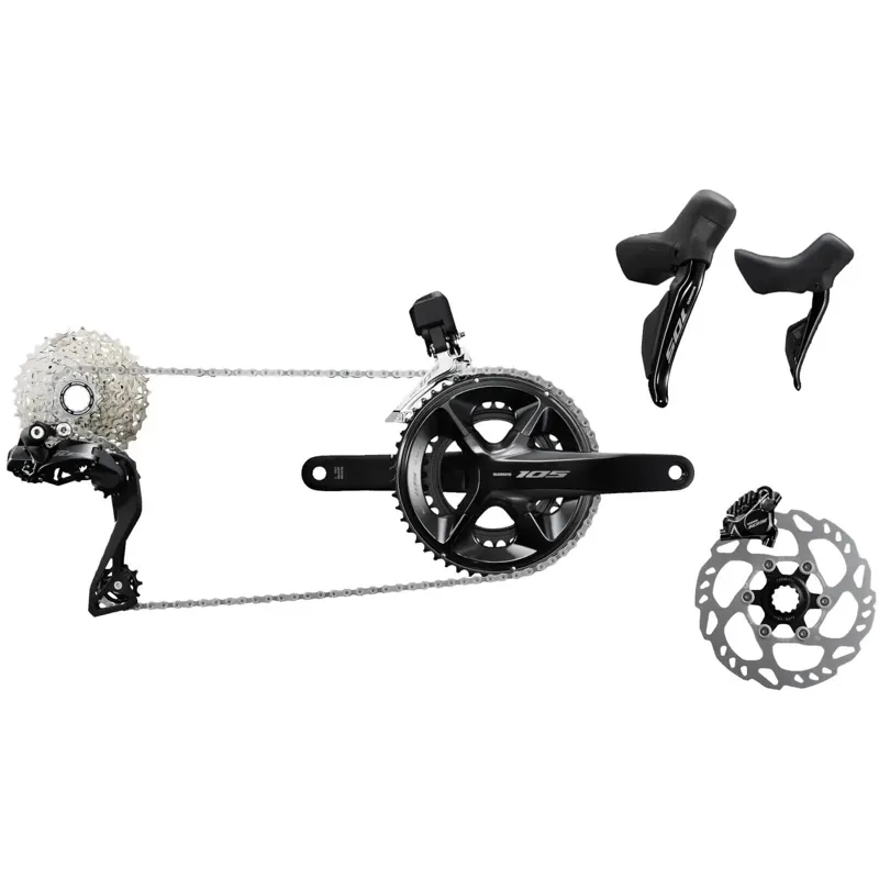 SHIMANO 105 DI2 DISC 12 SPEED GROUPSET 170 50/3