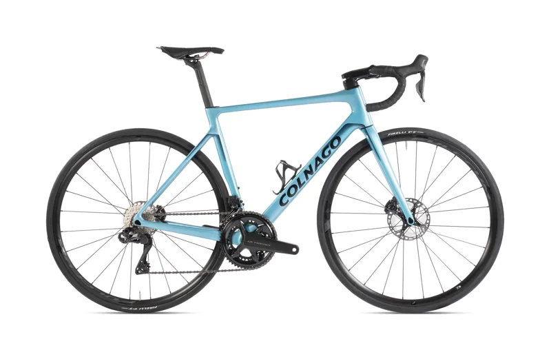 Colnago V4 Disc 2025 Complete Road Bike Ultegra Di2 12 Speed Blue Grey VDBL 2025