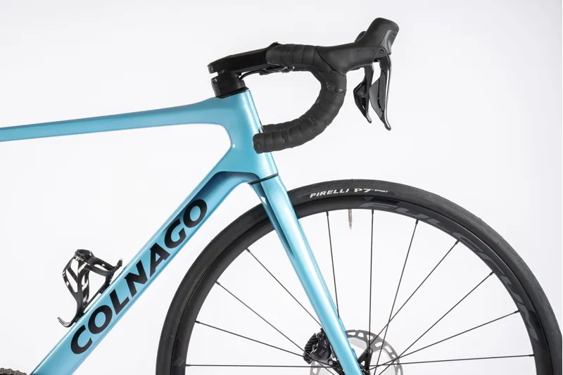 Colnago V4 Disc 2025 Complete Road Bike Ultegra Di2 12 Speed Blue Grey VDBL 2025-3