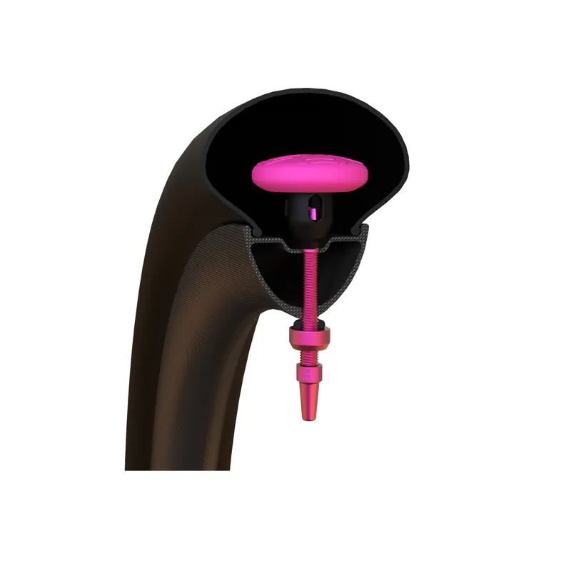 Muc-off Stealth Tubeless AirTag Holder  44mm Valves-1