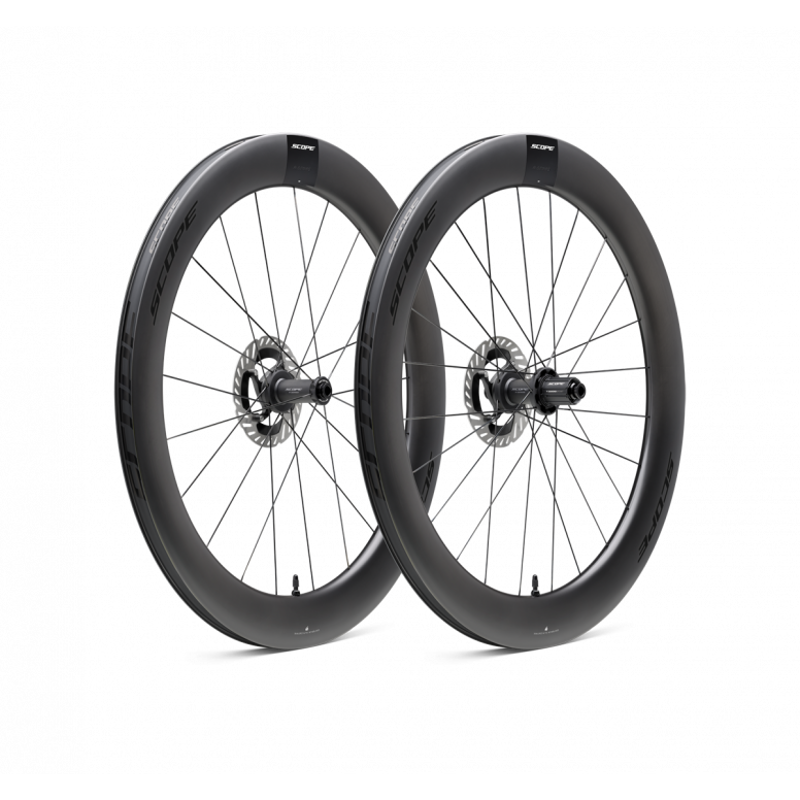 Scope wheelset r6 v2 disc shimano black