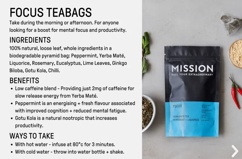 Mission Focus Teabags - 10 Pack-5