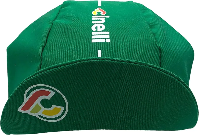Cinelli Supercorsa Cotton Cap in Green-2