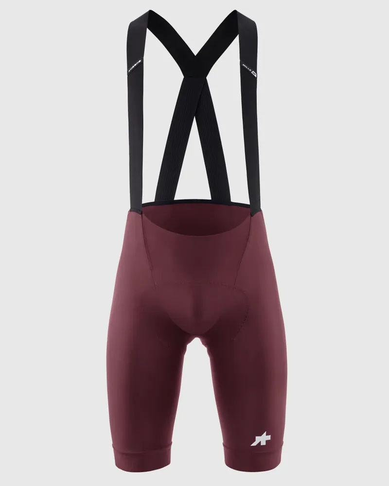 Assos Mille GT bib shorts S11 Burgundy Red