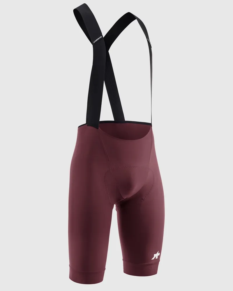 Assos Mille GT bib shorts S11 Burgundy Red-2
