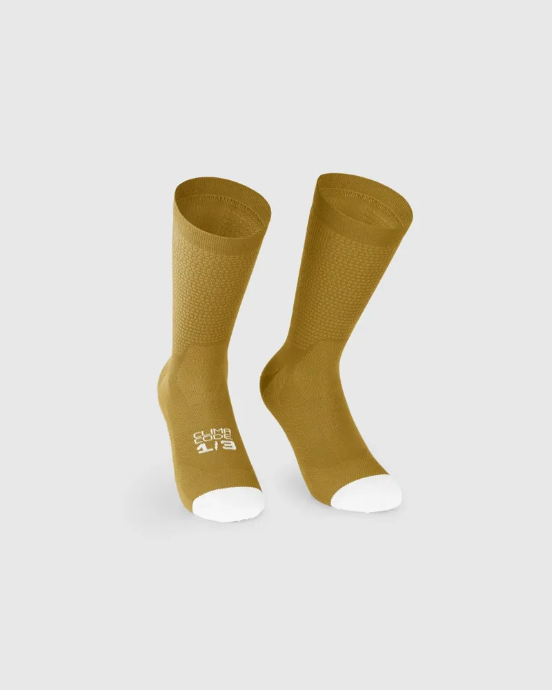 Assos Endurance Socks S11 Golden yellow