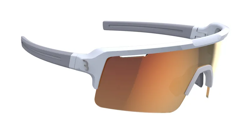 BBB Fuse Sport Glasses BSG- 65 Frame: White Lens: Orange Mlc