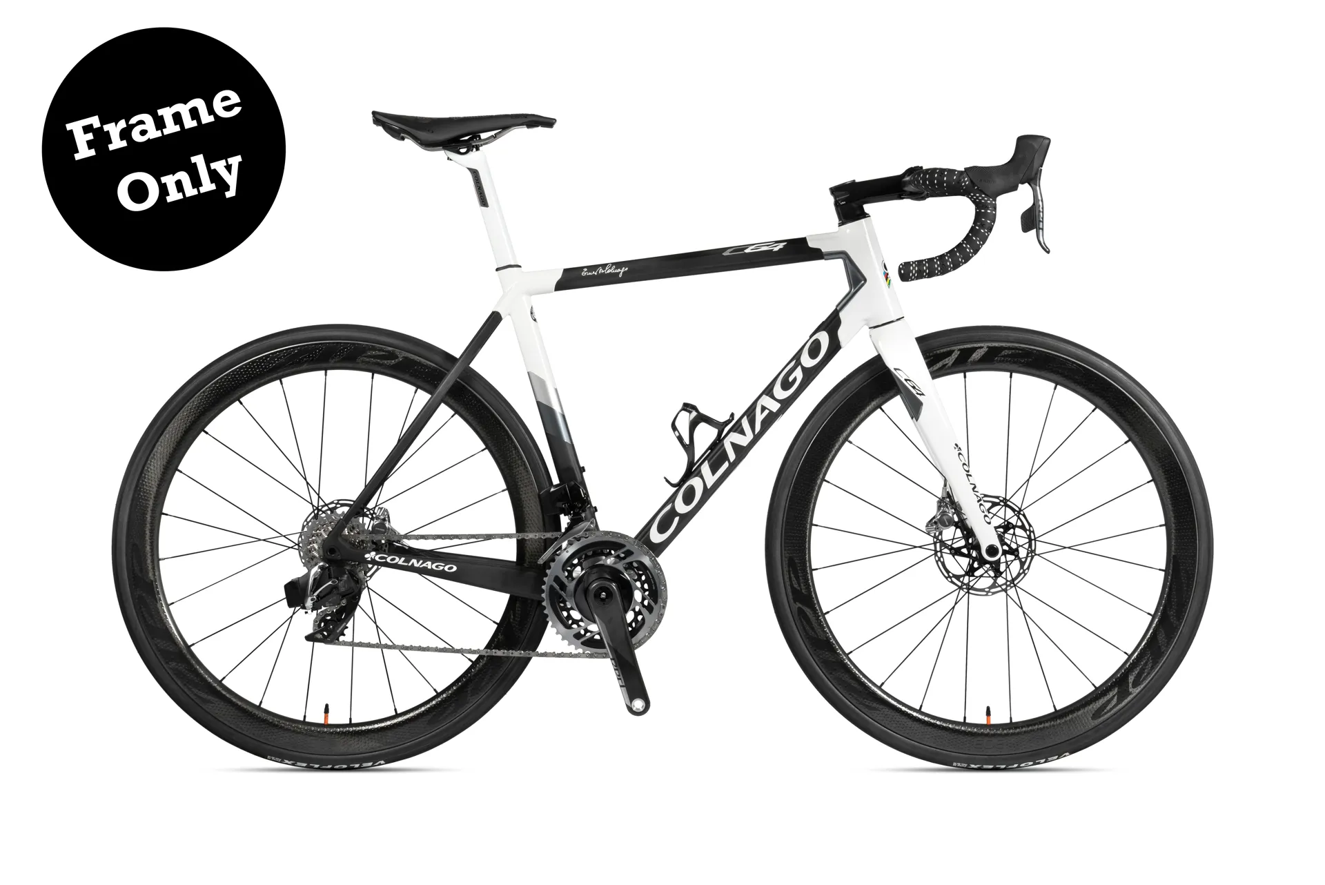 Colnago Bike Colnago C64 White COLNAGO 2021 C64 50S MATTE CARBON