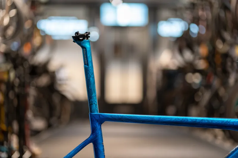 Colnago V3RS Disc Carbon Road Frameset in Frozen Blue-1