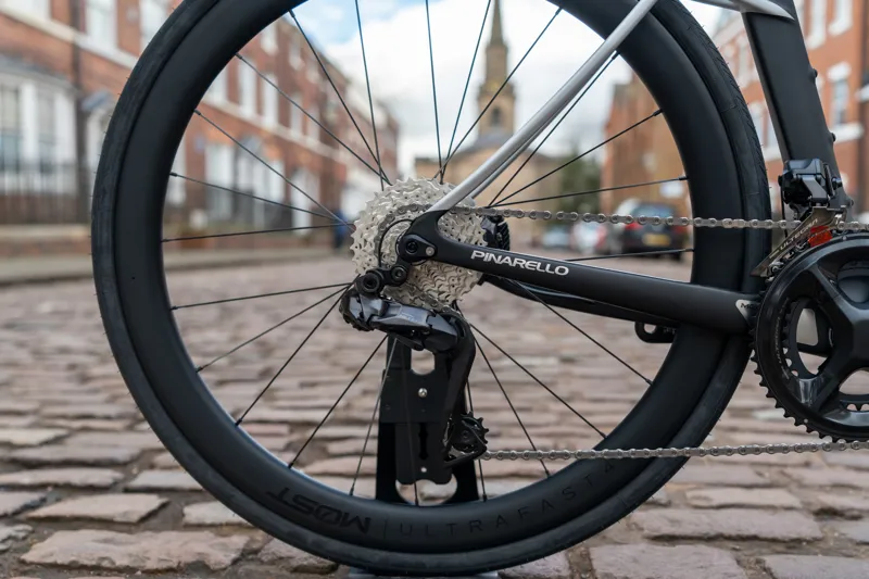 Pinarello X7 Disc Ult Di2 MOST Ultrafast 45 Wheel Bicycle Silver-6