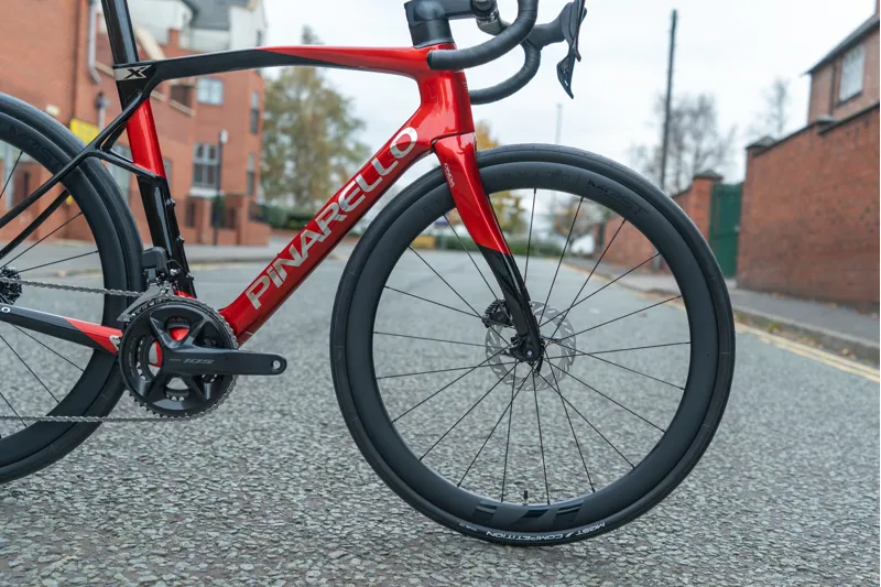 Pinarello X5 105 Di2 Starry Red Road Bike-1