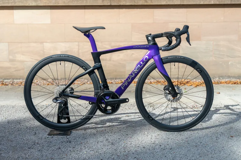 Pinarello Dogma F Electro Violet Ultegra Di2 road bike 55