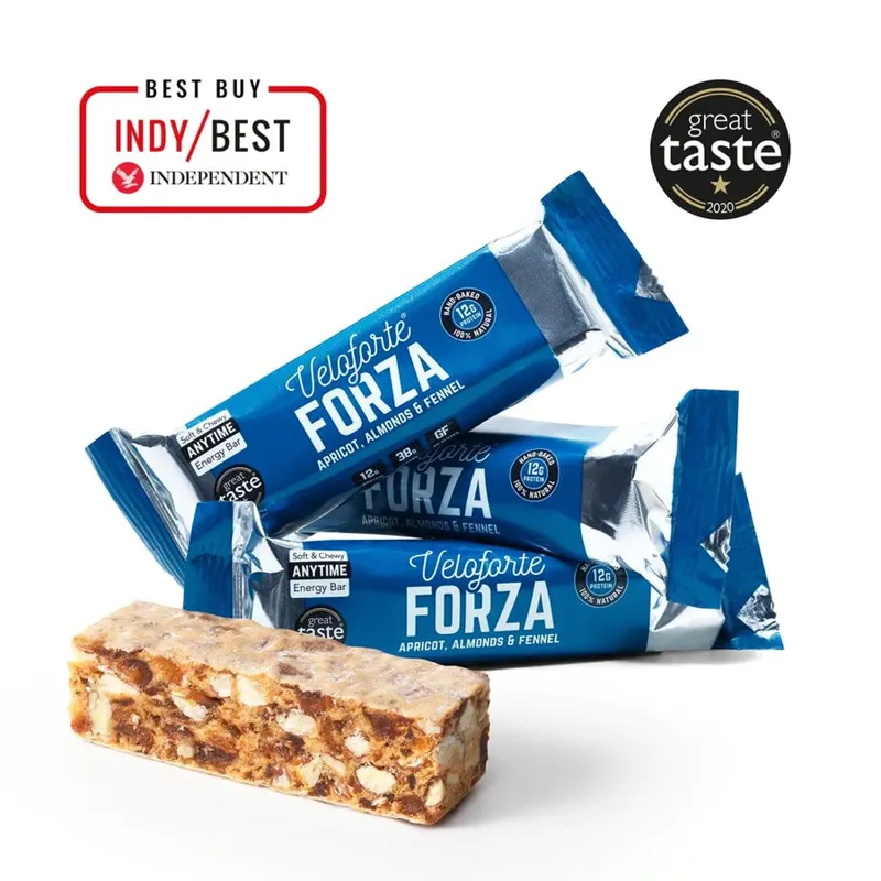 Veloforte Forza Apricots Almonds Fennel Bar 70g