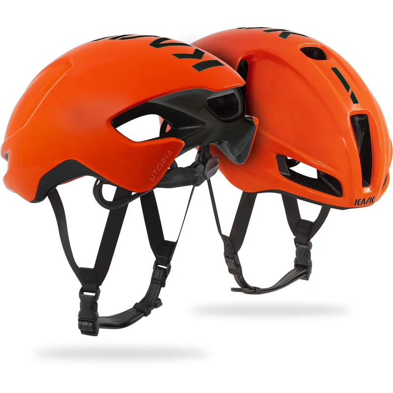 Kask Utopia Orange Fluo/Black-1