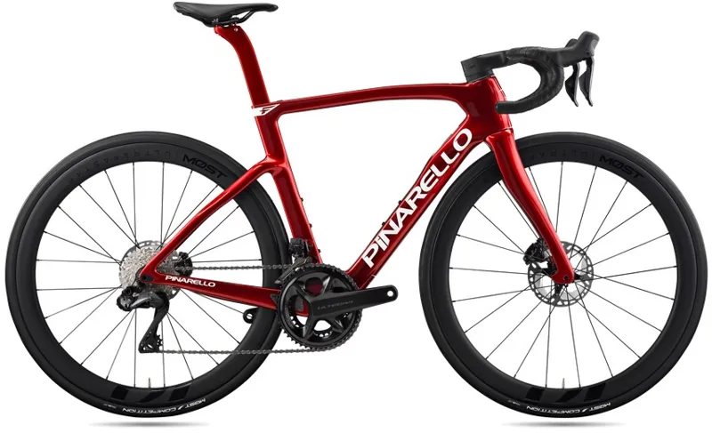 Pinarello F7 Starry Red Shiny Ultegra Di2 12-Speed Disc