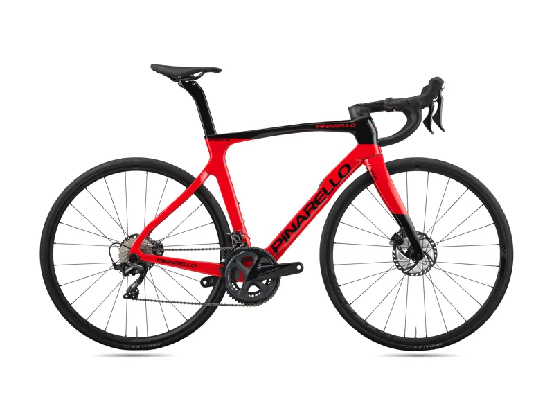 Pinarello Prince Disc Ultegra Di2 12S - Carbon Wheels - Red